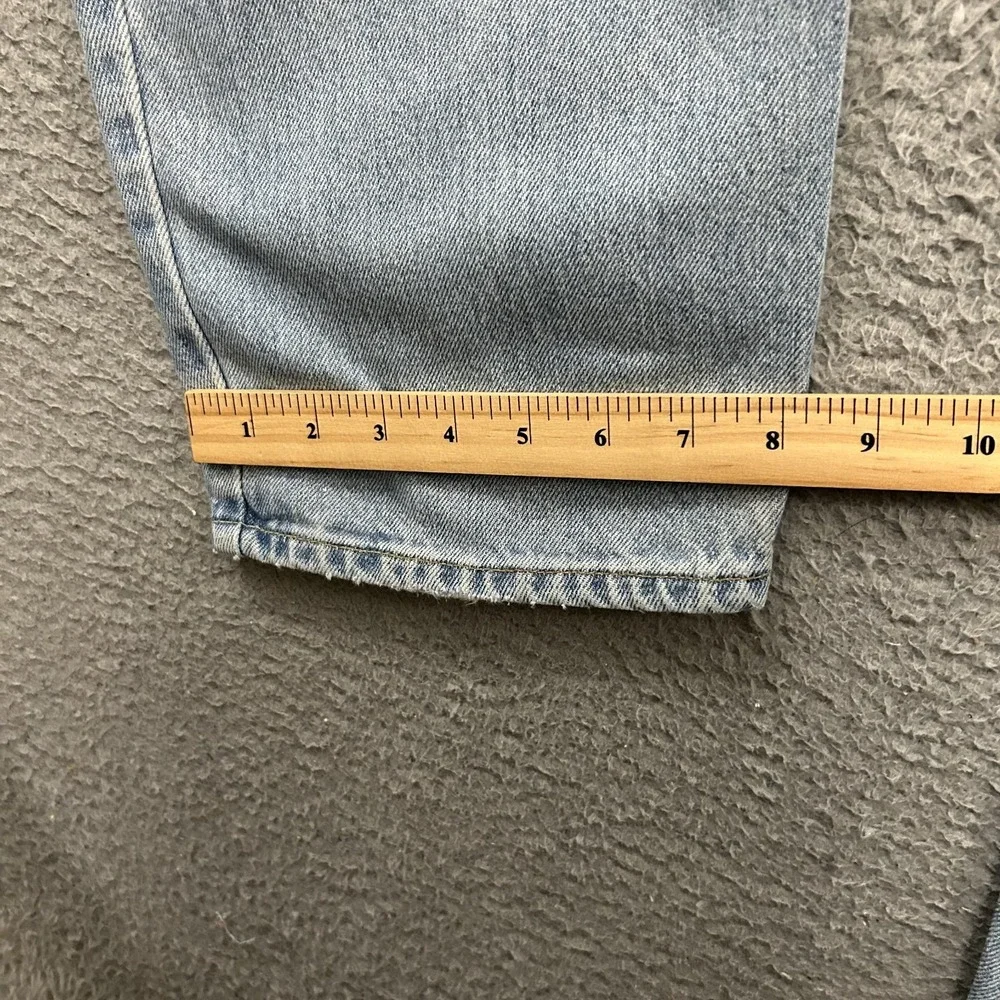Vintage Levis Jeans Mens 36x30 Blue Denim 550 Relaxed Fit American Light Wash